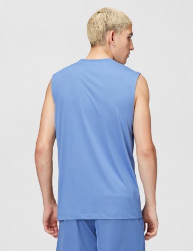 Nike Men's Dri-FIT Legend Sleeveless Fitness T-Shirt, Indigo Storm/White, X-Large-Tall — view 3