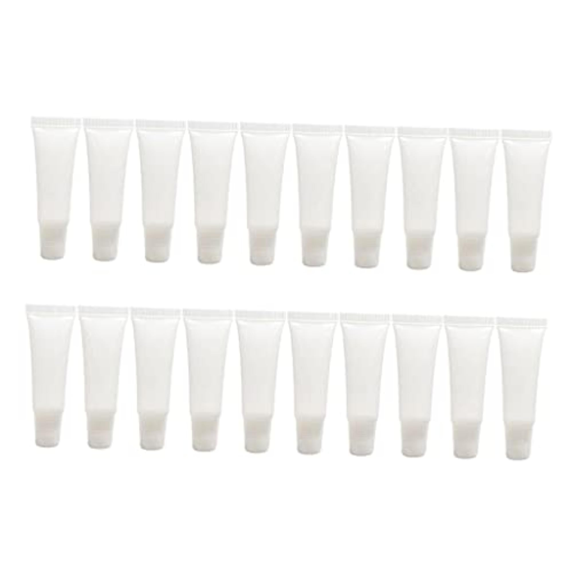 40pcs Empty ABS Tubes for Lip Gloss & Balm Storage