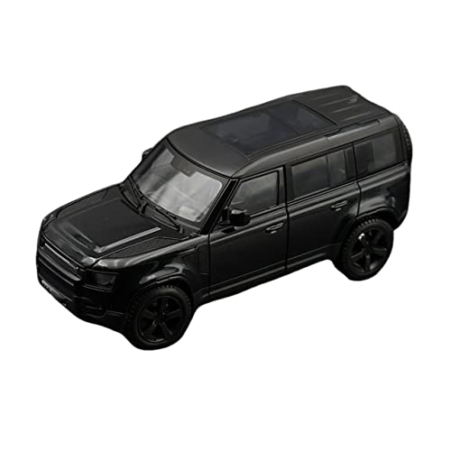 Modelo de metal fundido Diecast 1:24 Land Rover Defender 110 negro