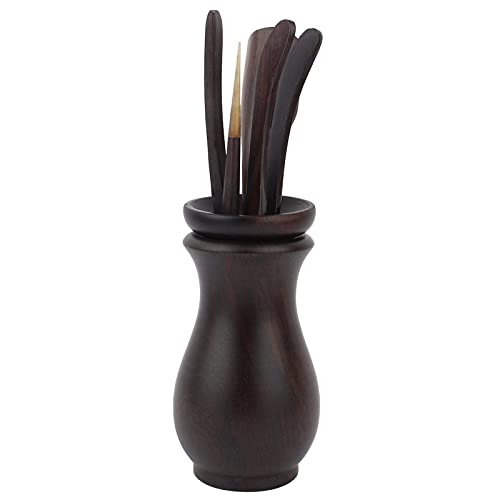 Chinese Gongfu Wooden Tea Ceremony Utensil Tools Set, 6PCS Kungfu