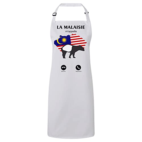 Tablier cuisine Malaisie tapir animaux vêtement protection chef cuisinier