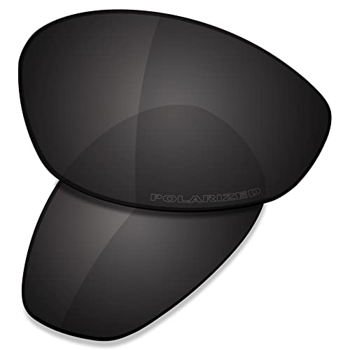 Image of SAUCER Premium Replacement Lenses for Oakley Minute 2.0 Sunglasses High Definition - Carbon Black Polarized