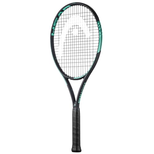 Image of HEAD IG Challenge Team Tennis Racquet | Color: Black | Size: S20 | Material: Graphite | for Men & Women | Lightweight and Durable | Integrated Protector System | Maximum Power and Control