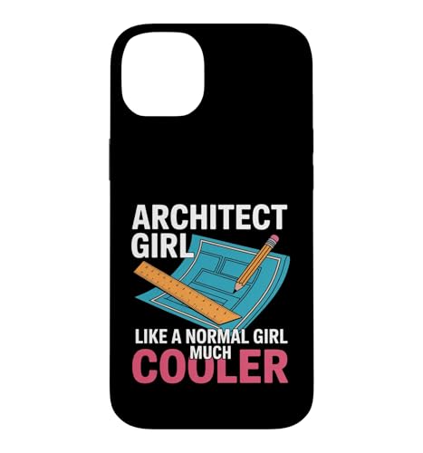 Funny Architect Girl Say Much Cooler Normal Girl �X�}�z�P�[�X iPhone 14 Plus �p