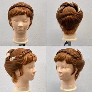 【限定１個即納可能】アナウイッグ 確認用】アナ雪 アナ クイーン ウィッグ アナ雪 アナ女王 ウィッグ