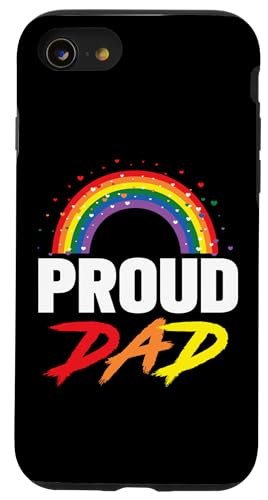 iPhone SE (2020) / 7 / 8 Proud Dad Ally LGBT Lesbian Gay Pride Month LGBTQ Case