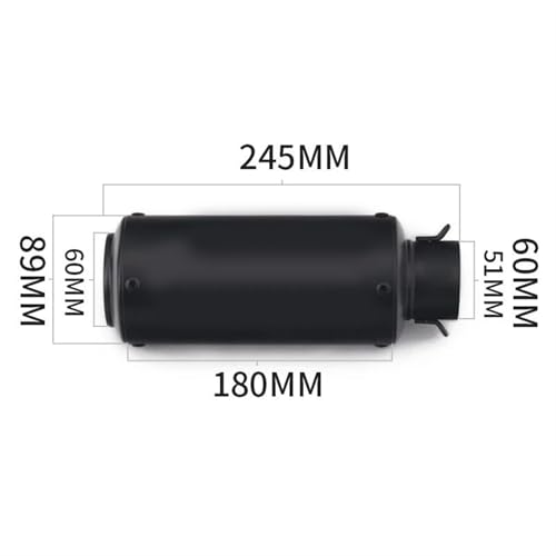 Pot d'échappement 51mm MSX 125 idéal pour vos sorties urbaines