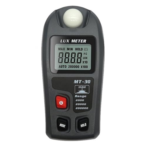 測光計テスター 広範囲デジタル照度計 ポータブル可視測光計 周囲明るさ照度計