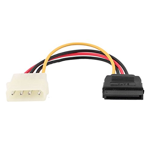 Cable adaptador IDE 4 pines a SATA 15 pines