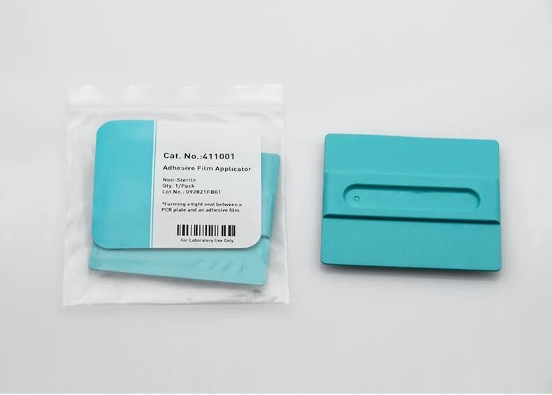 Aplicador y raspador de película adhesiva TPE 70 x 78 mm para placas de PCR cuantitativa fluorescente
