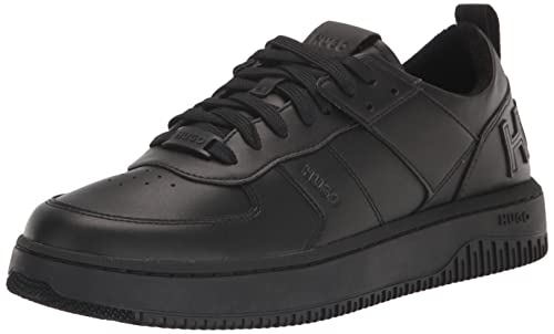 Image of Hugo Mens Back Logo Lace Up Sneakers