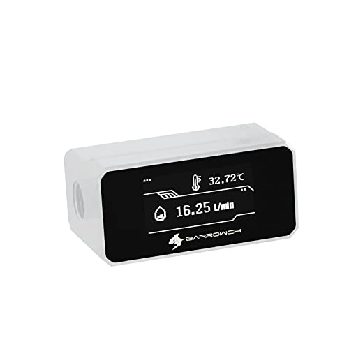 Barrowch pantalla OLED con apagado inteligente y alarma 2