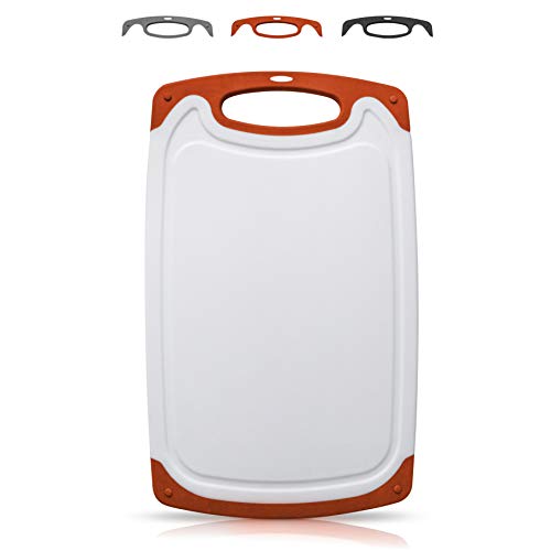 Chef Grids Durable Plastic Large Cutting Board, Thick Plastic Chopping Board, for Vegetable