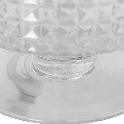 Vase en verre de table DRW à relief transparent, une idée cadeau idéale