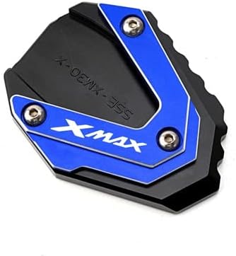 Miniatura 10 de KAnduo M para Yamaha Xmax 300 X-MAX 125 250 300 400 motocicletas Kickstand lateral soporte ampliador Pad y soporte soporte soporte columna auxiliar