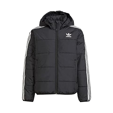 Adidas Kids' Black/White Padded Jacket Cover