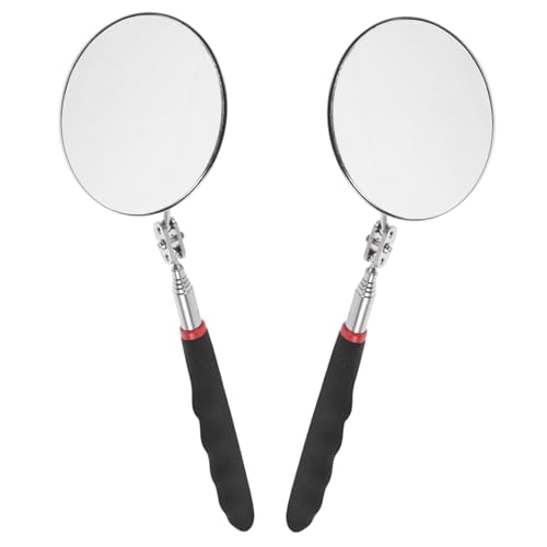 Miroir d'inspection télescopique lot de 2 pour réparation auto