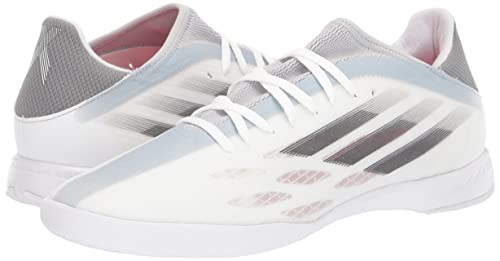 Adidas Unisex Adult X Speedflow.3 Indoor Soccer Shoe, White/Black/Solar Red, 13 Women Men Us #TOP6