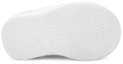 QIETION Baby First-Walking Shoes Trainers Toddler Infant Boys Girls Soft Sole Non Slip Cotton Canvas Mesh Breathable Lightweight TPR Material Slip-on Sneakers Outdoor4