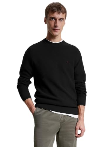 Tommy Hilfiger Mens Rectangle Knit Sweater