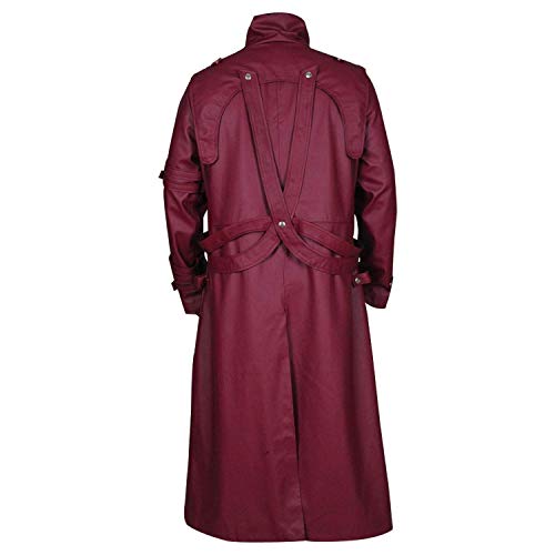 The Stampede Series Trigun VASH Trench Leather Coat2