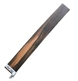 Materiali per la fabbricazione di chitarre fai da Tastiera In Ebano Con Motivo A Strisce Africane Per Chitarra Elettrica Classica Acustica Ukulele Tastiera Fai Da Te(583)
