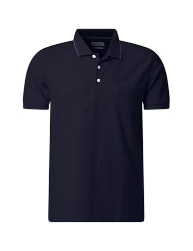 Pierre Cardin KN Polo à manches courtes pour homme | Polo pour homme | 3 boutons | Coupe moderne, Navy Blazer 2070 6323, XXL
