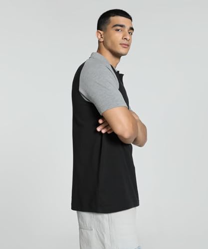 Puma Men's Solid Regular Fit T-Shirt