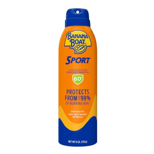 Banana Boat Sport SPF 60+ Sunscreen Spray, 6 oz
