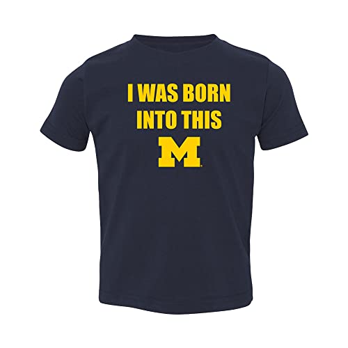 NCAA Born Into This Toddler T Shirt, College, University