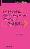  Les interactions dans l\'enseignement des langues - Livre