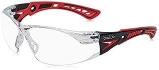 BollŽ Safety Rush+ Platinum Safety Glasses Clear RUSHPPSI