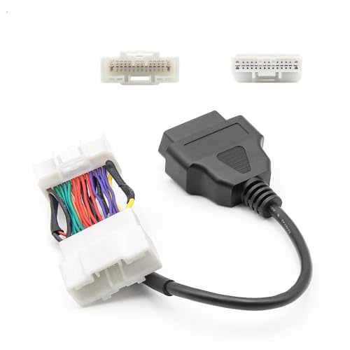 Adaptador de escáner de arnés de diagnóstico OBD2 de 26 pines a 16 pines para Tesla Model 3 e Y desde el año 2019 para OBDLink Veepeak w Scan My Tesla App