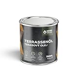 Hahn Color Terrassenöl Holzöl für Außen, Schutz & Pflege für Terrassen, Gartenmöbel,...