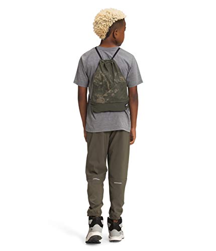Image of THE NORTH FACE Packable Wind Jacket - Kids' New Taupe Green Tonal Cloud Camo Print, M