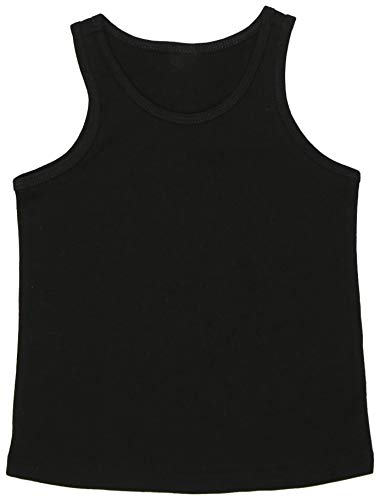 Image of ToBeInStyle Kids Boys Girls Soft Lightweight Jersey Scoop Neck Tank Top