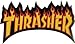 Thrasher Flame Logo Sm Decal Single Assorted Colors