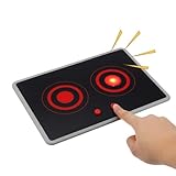 Kisangel Realistischer Induktionsherd mit Sound Licht Rollenspiel Küchenspielzeug für Kleinkinder...