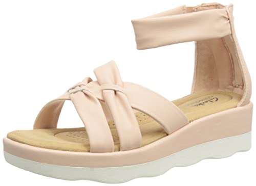 casual Clarks Clara Rae, Sandali, Donna, Rosa (Light Pink), 38 EU
