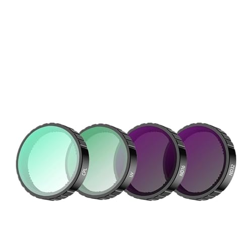 �݊���������܂�DJI Osmo Action 5 Pro ND CPL�t�B���^�[�Z�b�g�Ή��A�A�N�V����4�J�����p�t���[���t���A���~���������Y�L�b�g(CPL UV ND16 32)