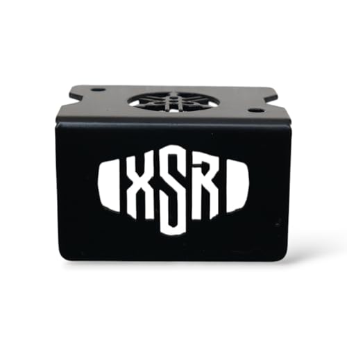 Image of Combo Kit Include Headlight Grill | Luggage Rack Plate Foot Rest | Oil Caps with Branded Design Compatible For Yamaha XSR 155 Motorcycle Combo Kit Stability and Rust-Resistant XSR 155