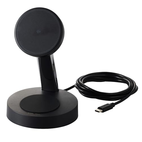 GR Qi2 [d 15W 2in1 X^h 2䓯[d\ KFؕi 1.5mP[u USB[dʔ AirPods ubN EC-MS11BK