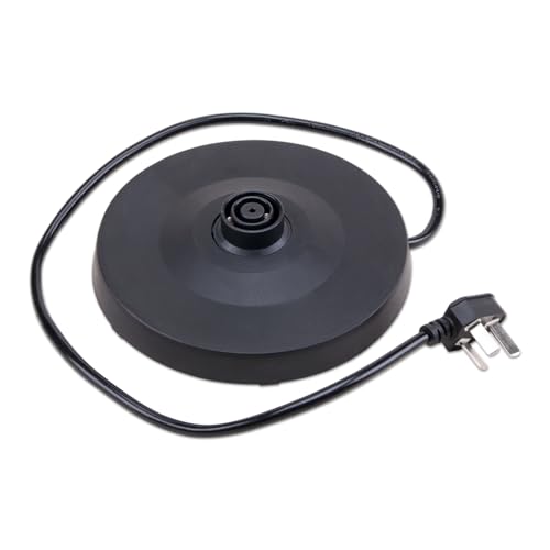 ZORZA 1Pcs Electric Kettle Replacement Base with 65cm Cable 16A High Power Rubber Plate 16cm Universal Kettle Accessory for Upper Handle Switch Models