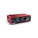 Focusrite Scarlett Solo 3rd Gen USB Audio Interface Bundle with AT2035 Microphone, Knox Studio Stand, Pop Filter and XLR Cable (5 Items)