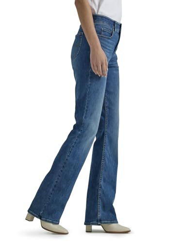 image for Lee Women's Ultra Lux Comfort with Flex Motion Bootcut Jean Indigo Fac