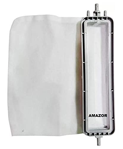 Sanavya® Lint Filter Compatible for LG Washing Machine | Dust Filter |Net | Dust Collector |Filter Washing Machine Filter (14 cm x 4 cm)