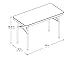 Office Star Resin Multipurpose Rectangle Folding Table for Indoor or Outdoor Use, 4 Feet x 2 Feet