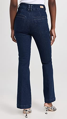 PAIGE Women's Dion 32" Jeans with Cargo Pockets3