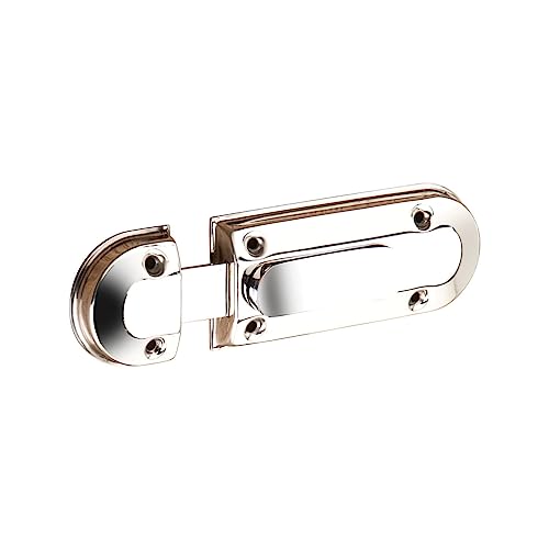 Image of SARDAR KROM Black Silver Door Lock for Main Door /Mortise Door Lock Set /3 Brass Keys /Bedroom Door Lock /Handle Lock for Home /Office /Hotel (with Door Latch)