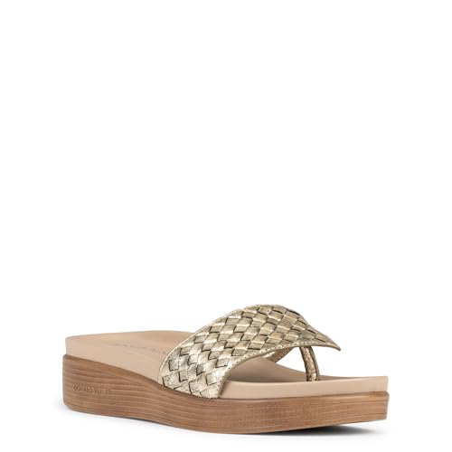 Image of Donald Pliner Women's Fifi Slide Sandals, Women's Summer Sandals, Women's Shoes, Comfortable Open-Toe Casual Flats